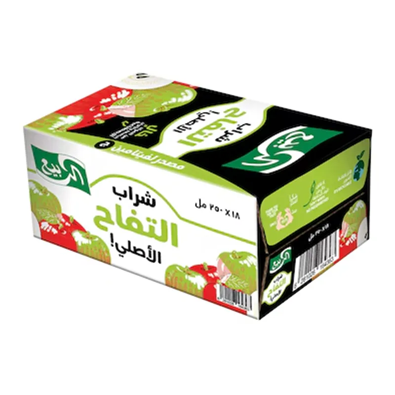 الربيع شراب التفاح 250 مل — كرتون*18