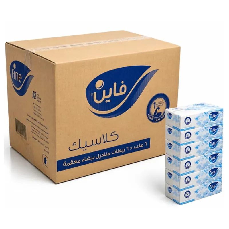 مناديل فاين كلاسيك علب — كرتون36