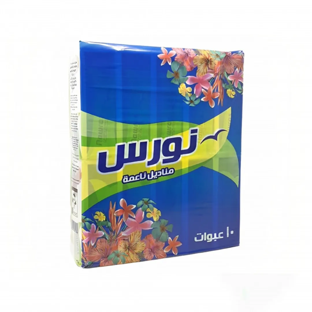 مناديل نورس كبير عبوه(160) — بوكس *10