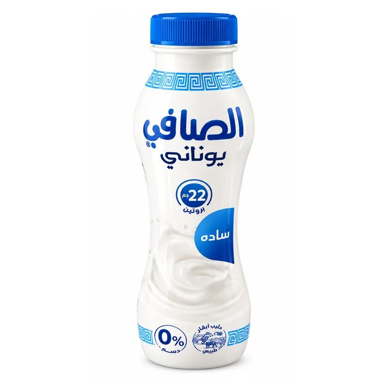 الصافي يوناني بروتين سادة 280 مل
