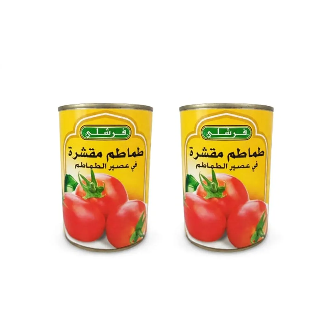 طماطم مقشرة سهلة الفتح فرشلي400جرام — شدة *2