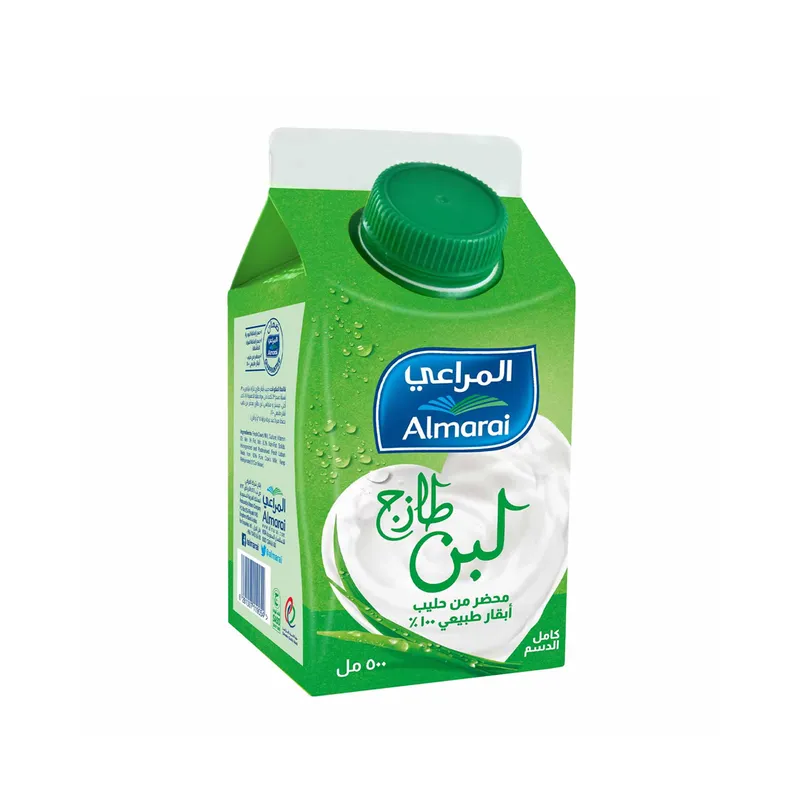 المراعي لبن كامل الدسم 500 مل