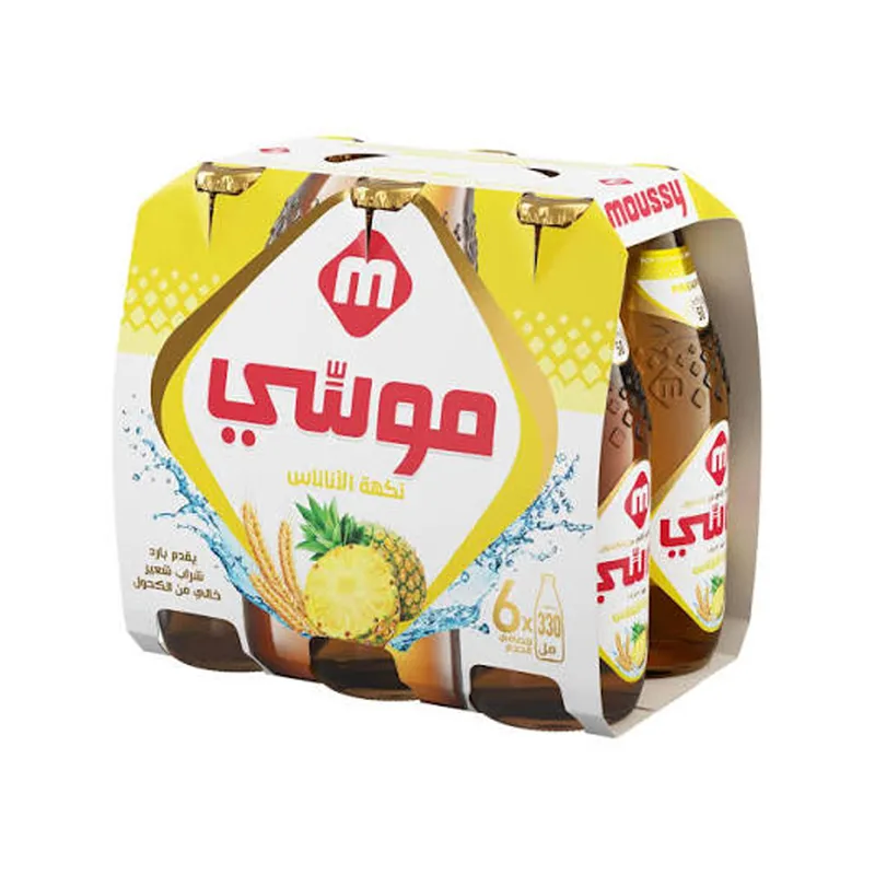موسي نكهة الاناناس 330مل — شدة6