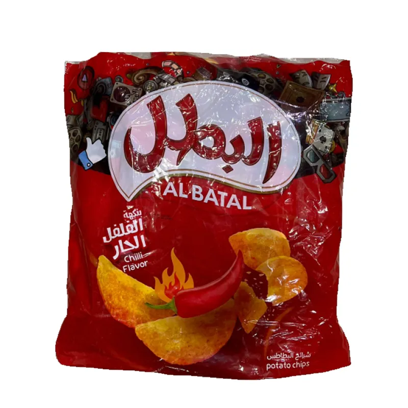 البطل بطاطس فلفل حار 12جم — شدة20