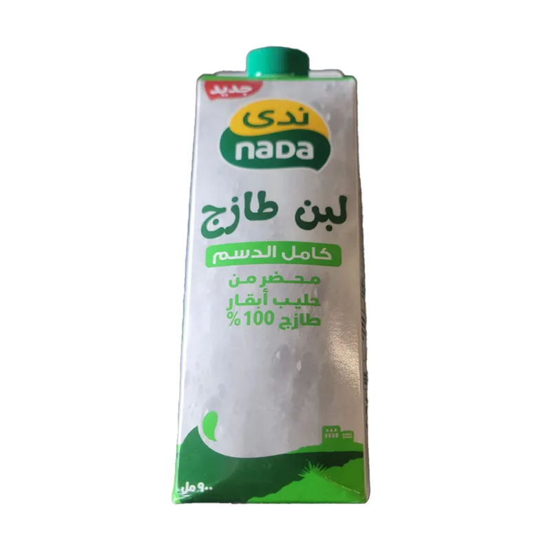 ندى لبن كامل الدسم 900مل