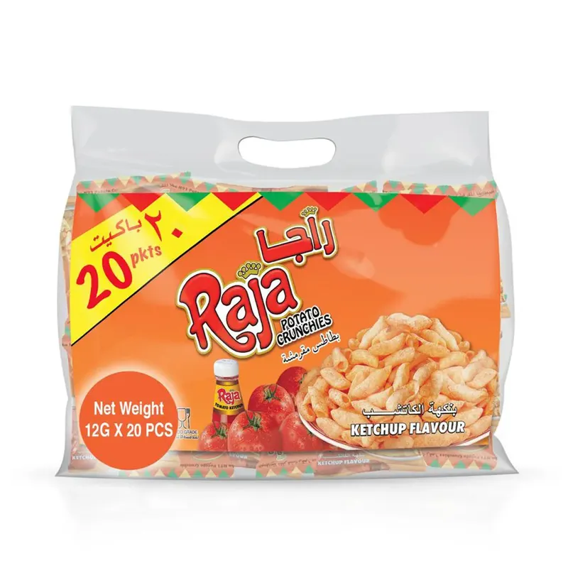 بطاطس راجا كاتشب 12 جرام — شدة20
