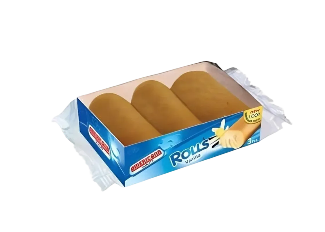 امريكانا رولز باكت 3 قطع فانيليا