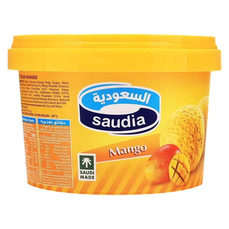 السعودية أيس كريم المانجو 500 مل