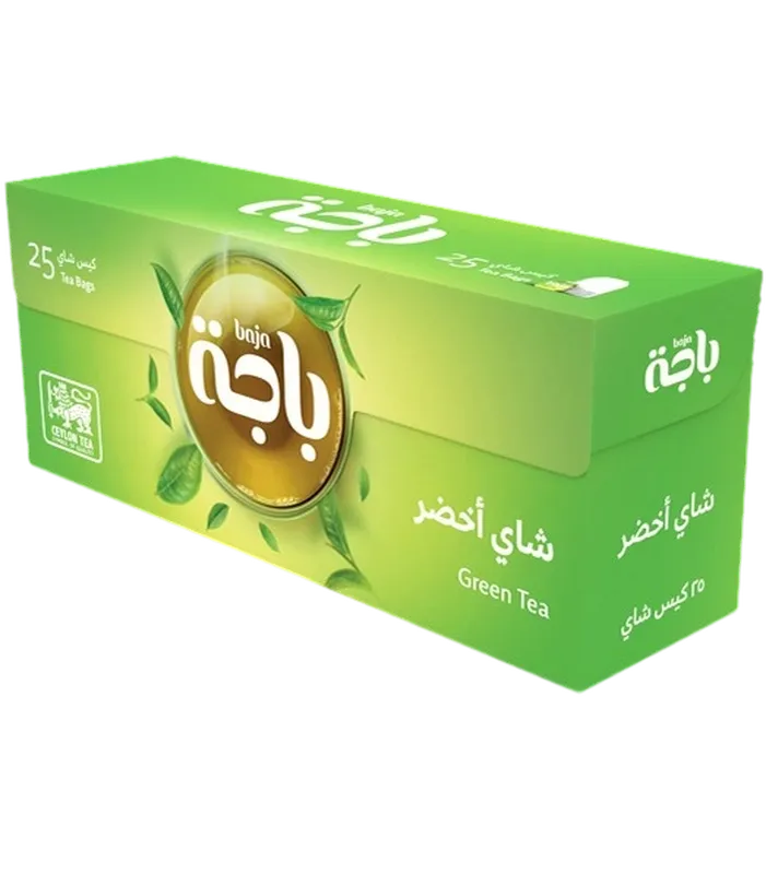 باجة شاي اخضر  25فتلة