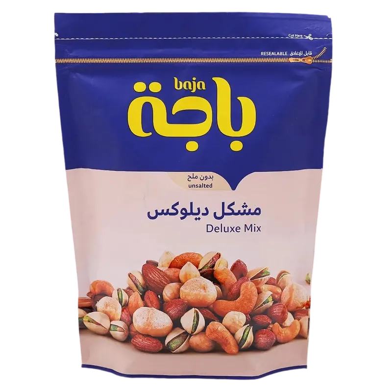 باجة مشكل مكسرات فاخر بدون ملح 120جم