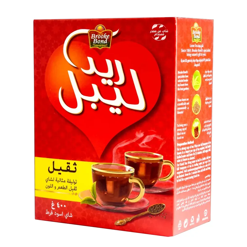شاي ريد ليبل تلقيمة 400جم