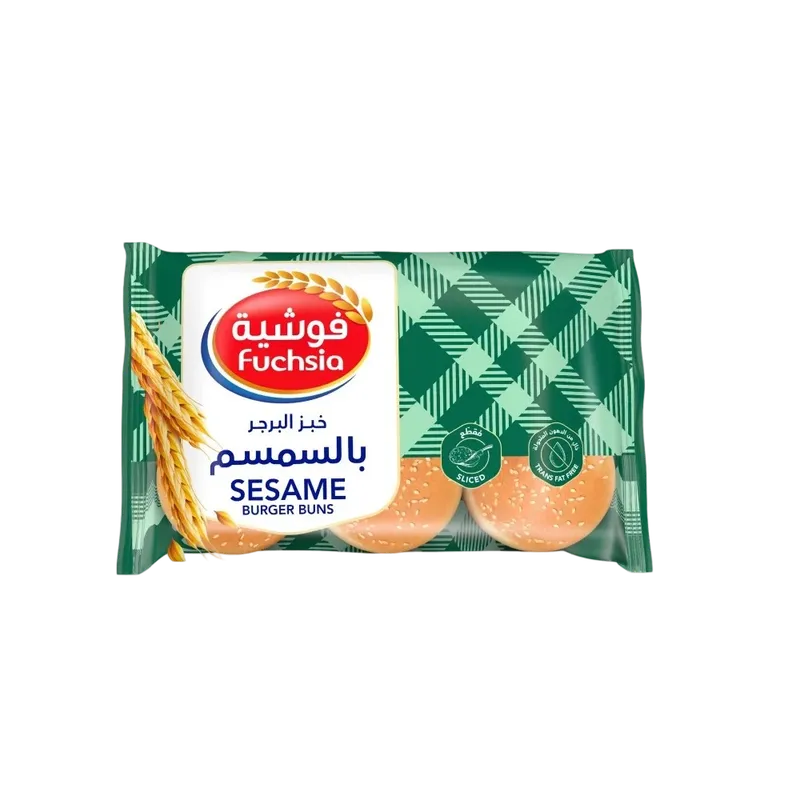 فوشية برجر بالسمسم