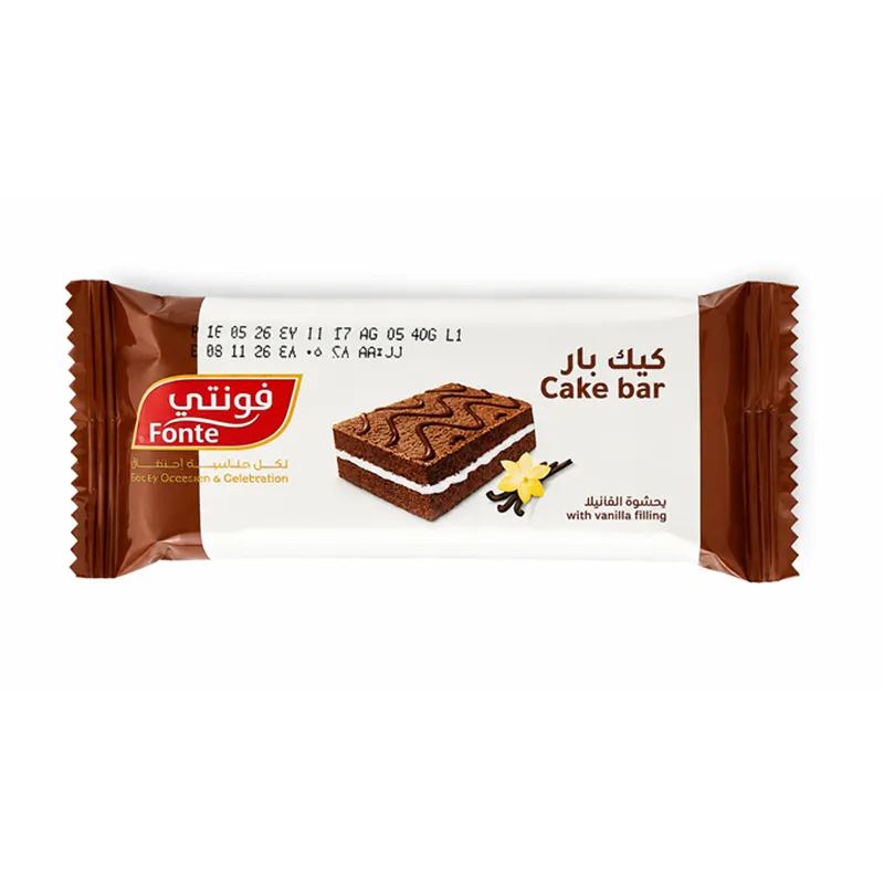 فونتي كيك بار بحشوة الفانيلا 40غ