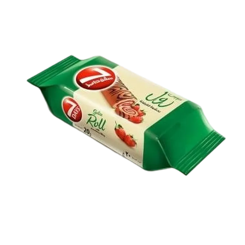 سفن دايز سويس رول الفراوله  20جم