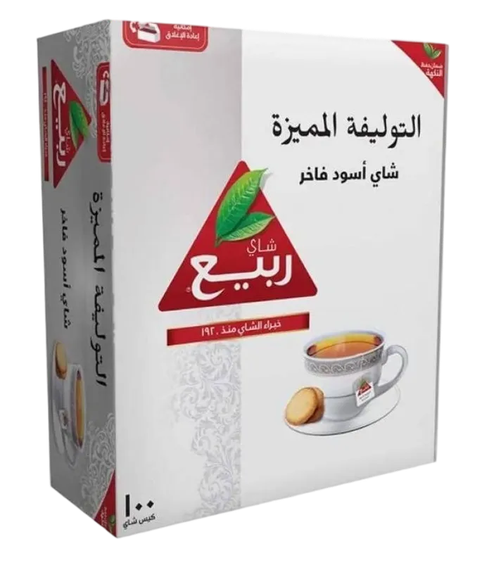 شاي ربيع اكياس التوليفه المميزه فاخر (100)كيس