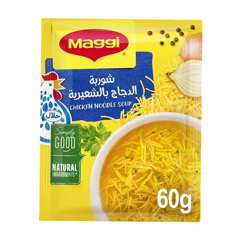 شوربة ماجي دجاج بالشعيرية 60جم