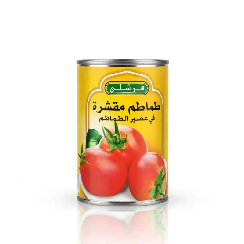 طماطم مقشرة سهلة الفتح فرشلي400جرام