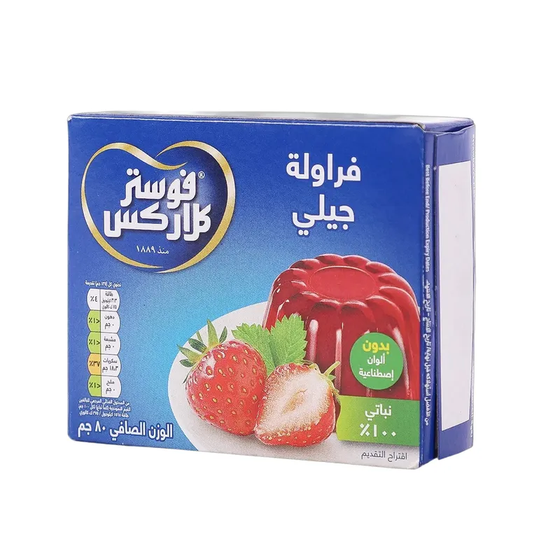 فوستر كلاركس جلي فراولة 80جم
