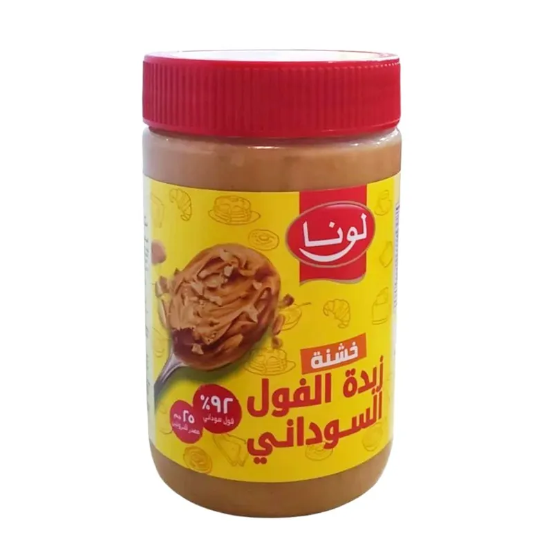 لونا زبدة الفول السوداني خشنة 510جم