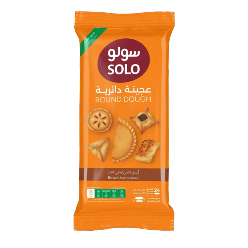 السنبلة سولو عجينة سمبوسة دائرية (بر للقلي اوالفرن 24قطعة ) 360جم