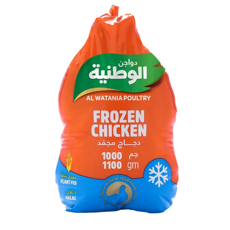 الوطنية دجاج مجمد 1100جم