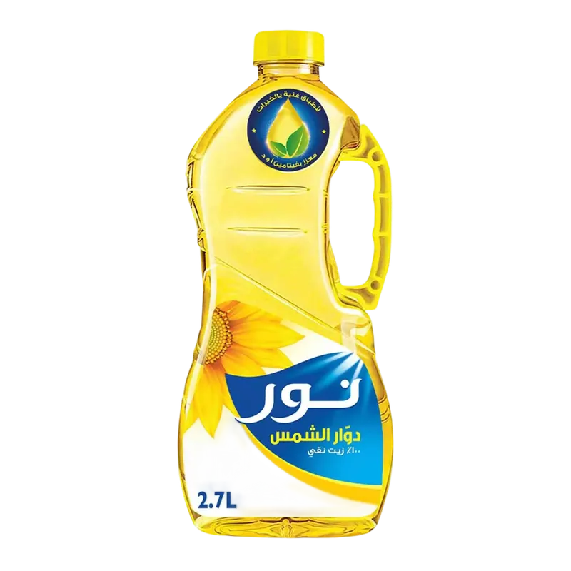 نور زيت دوار الشمس 2.7لتر