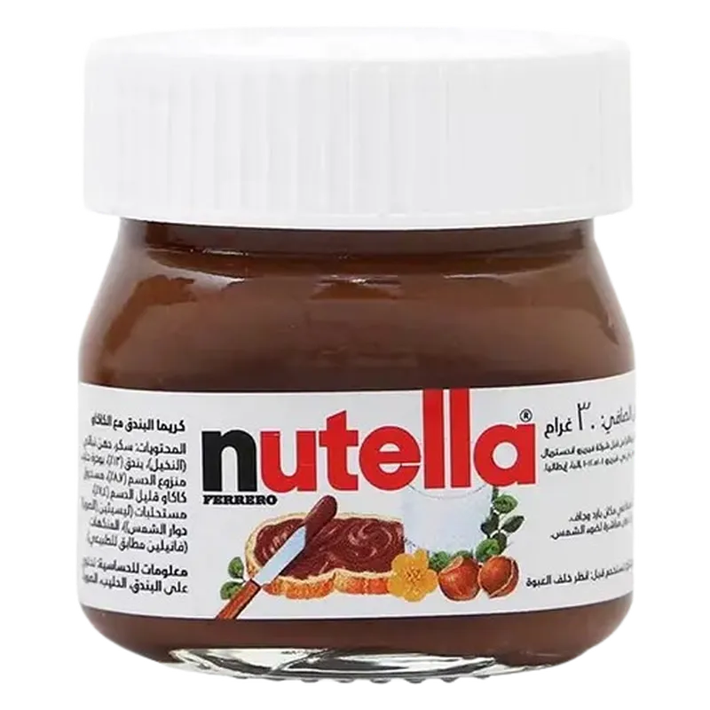 نوتيلا كريمة البندق مع الكاكاو 30جم