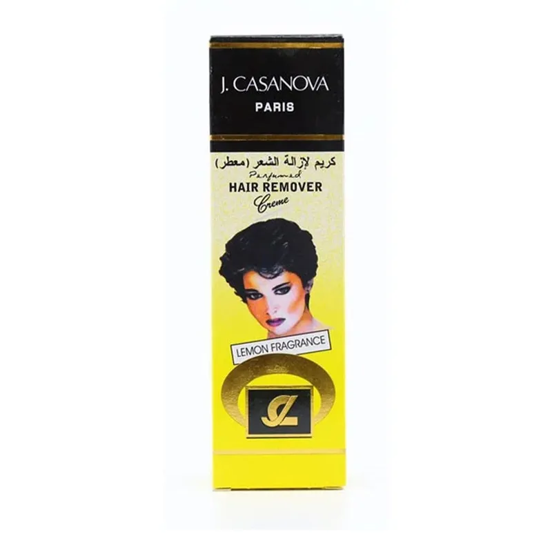 كريم  لازاله الشعر كازنوفا عطر الليمون 60جم