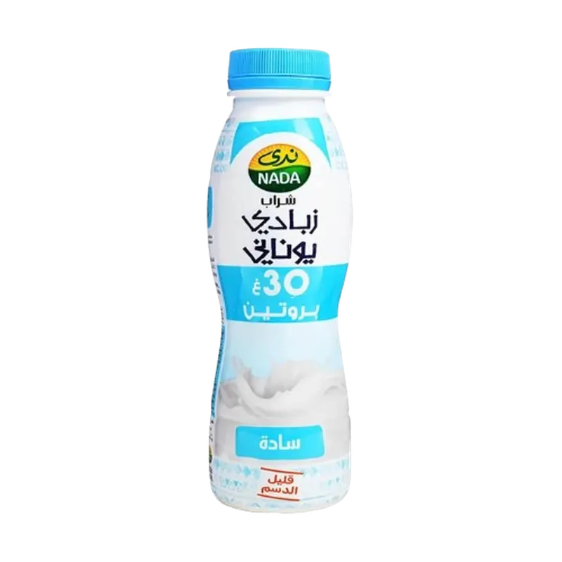 ندي زبادي يوناني سادة قليل الدسم 330مل