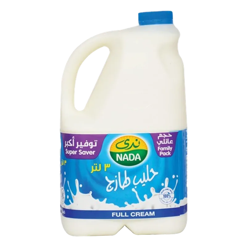 ندي حليب كامل الدسم 3لتر