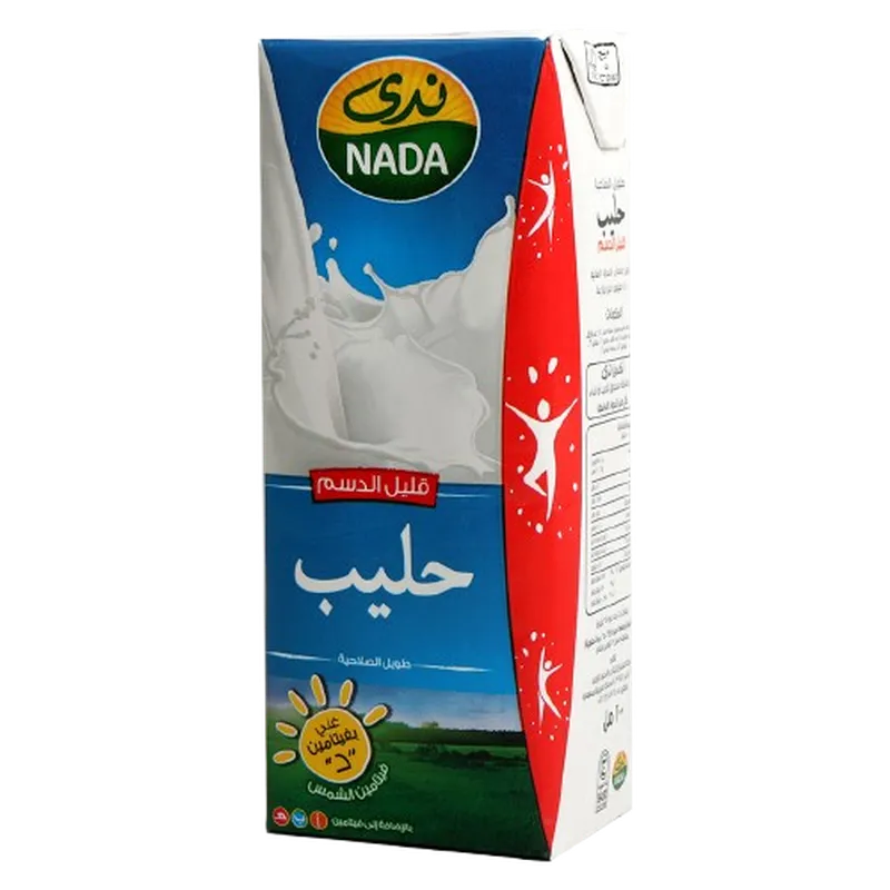 ندي حليب قليل الدسم 1لتر