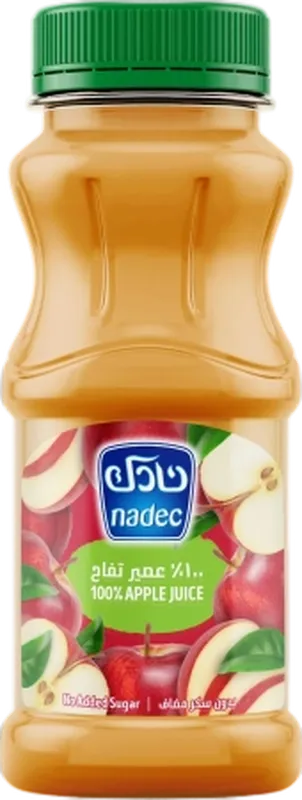 نادك عصير تفاح 100%  180مل