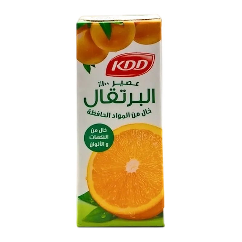 كي دي دي عصير برتقال مع العنب الابيض180مل