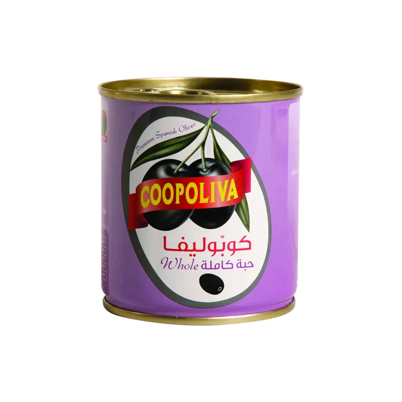 كوبوليفا  زيتون اسود كاملة 100جم