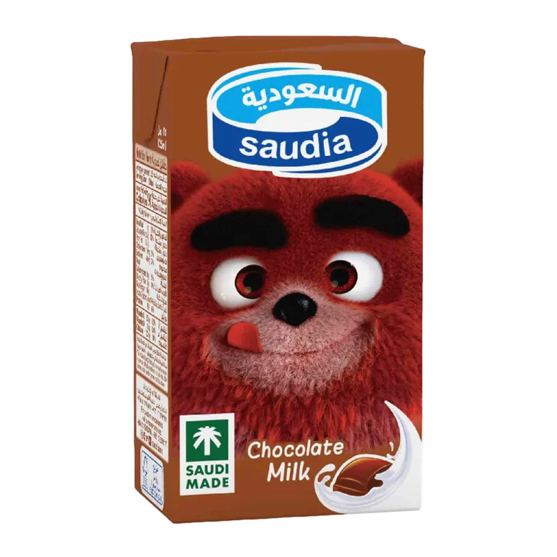 السعودية حليب الشوكلاته 125مل
