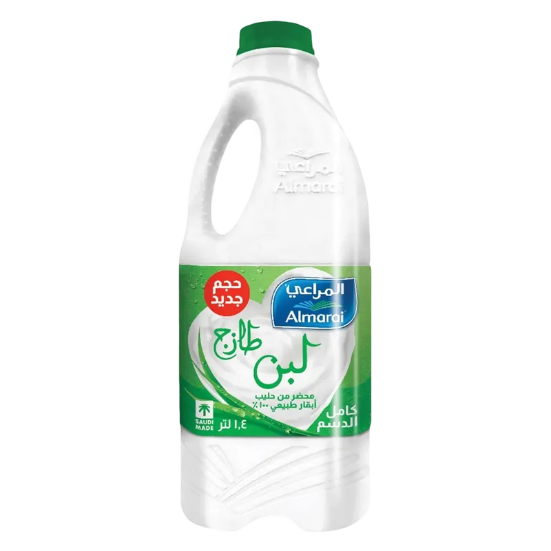 المراعي لبن كامل الدسم 1.4لتر