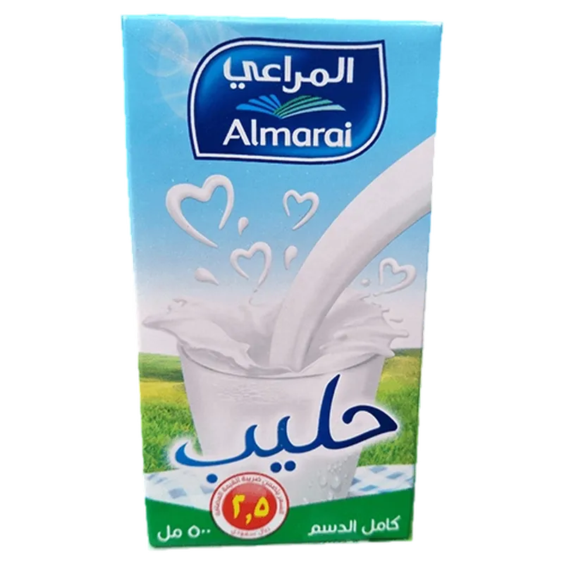 المراعي حليب طويل الاجل500 مل