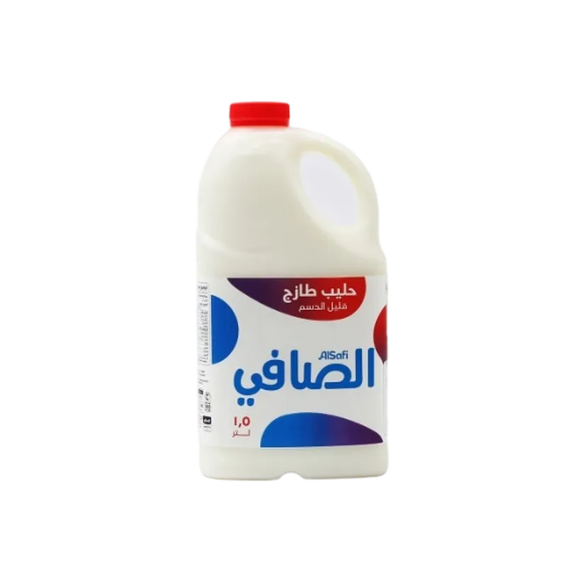 الصافي حليب قليل الدسم 1.5لتر