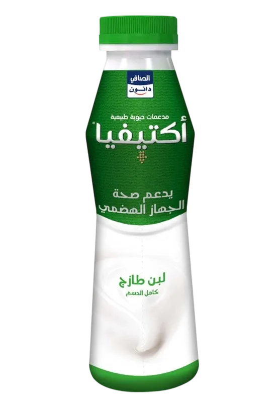 الصافي اكتيفيا لبن طازج  كامل الدسم  375مل