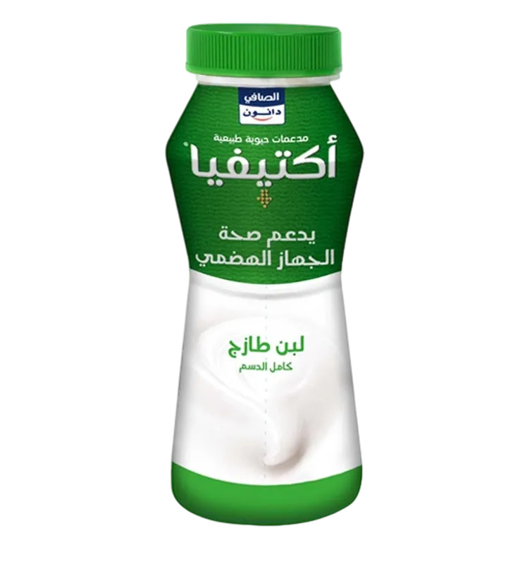 الصافي اكتيفيا لبن طازج كامل الدسم 180مل
