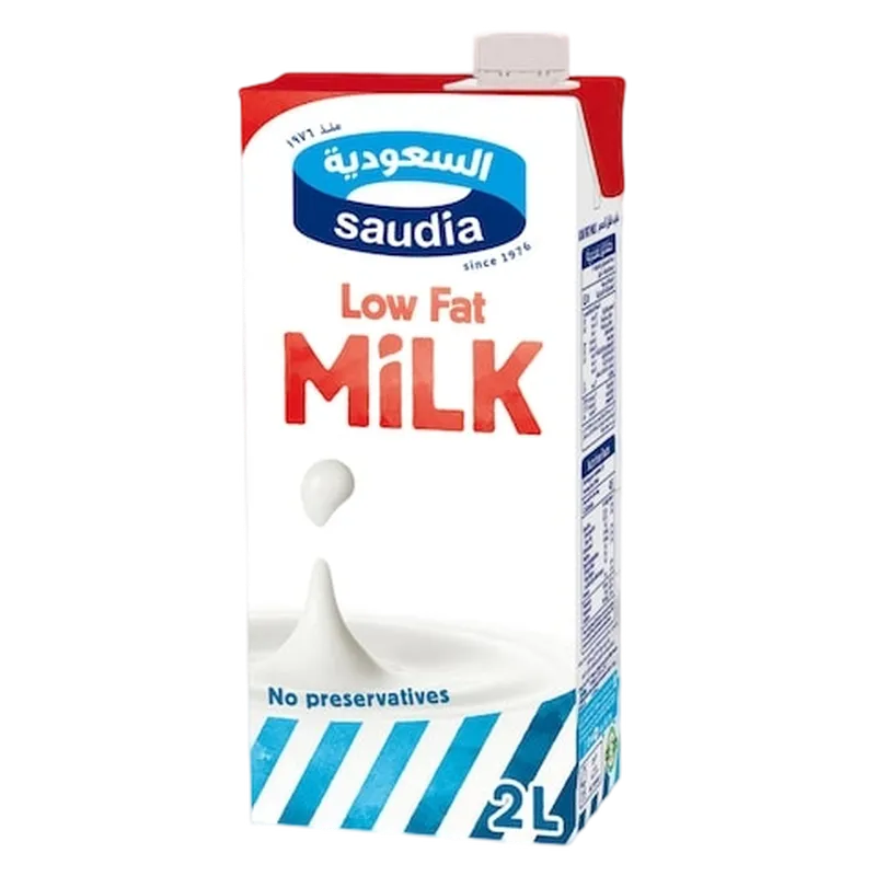 السعودية حليب قليل الدسم 1 لتر
