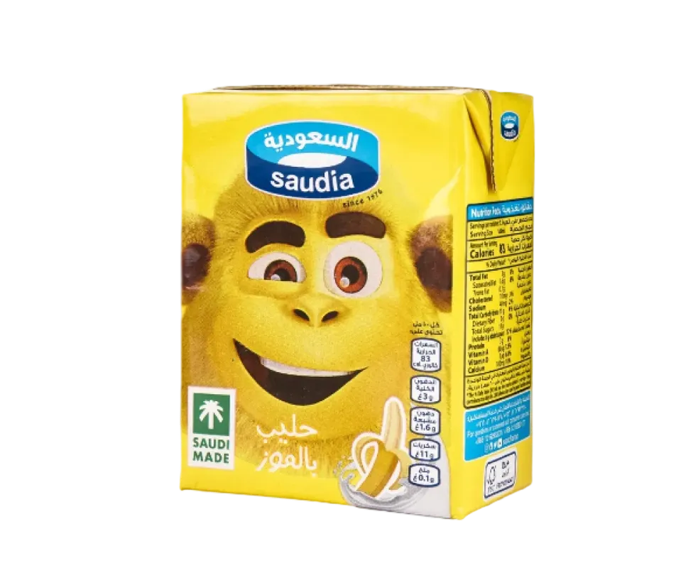 السعوديه حليب الموز200مل
