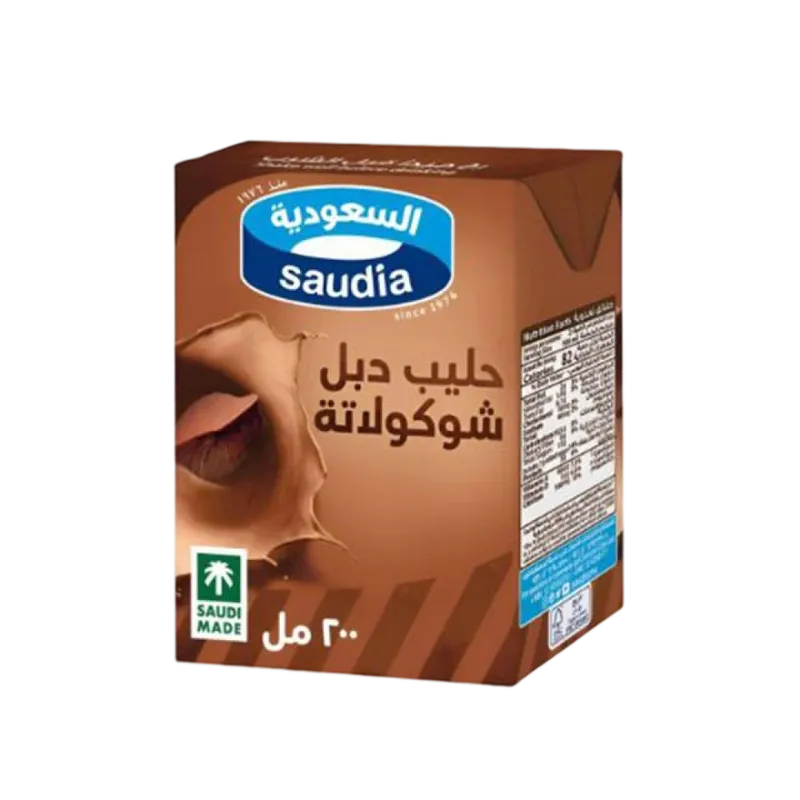 السعوديه حلب دبل الشوكلاته 200مل