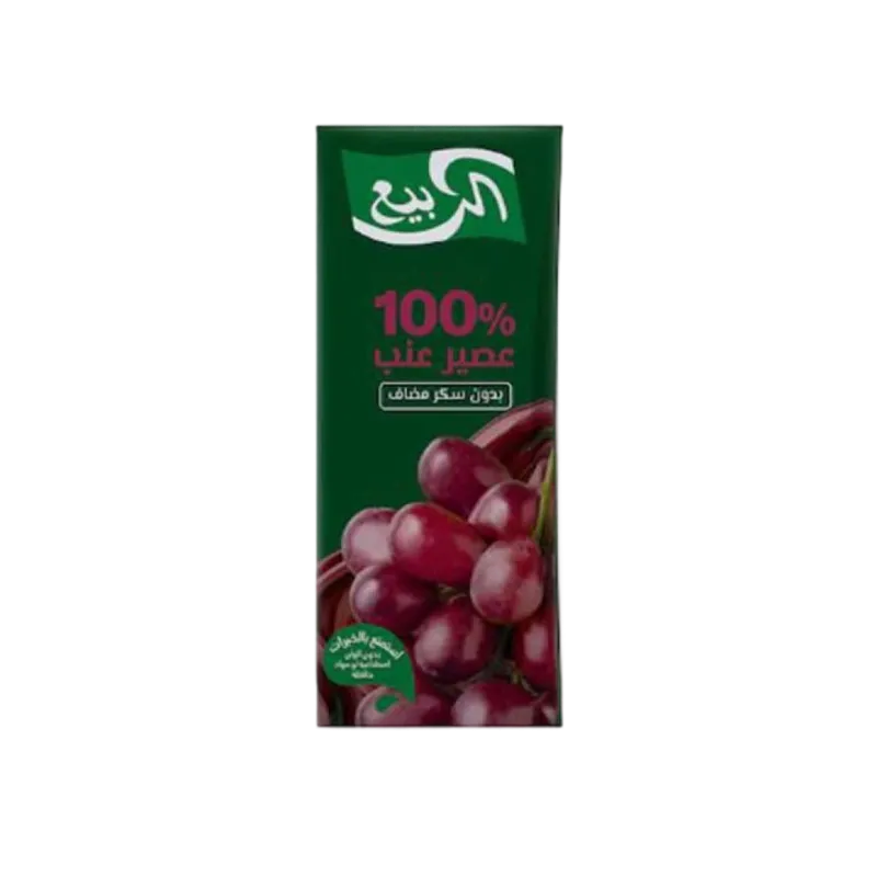 الربيع عصبر  عنب 185مل
