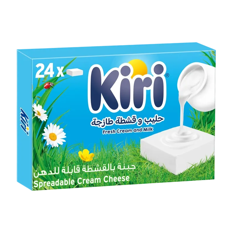 جبنة كيري  بالقشطة قابلة للدهن 400جم