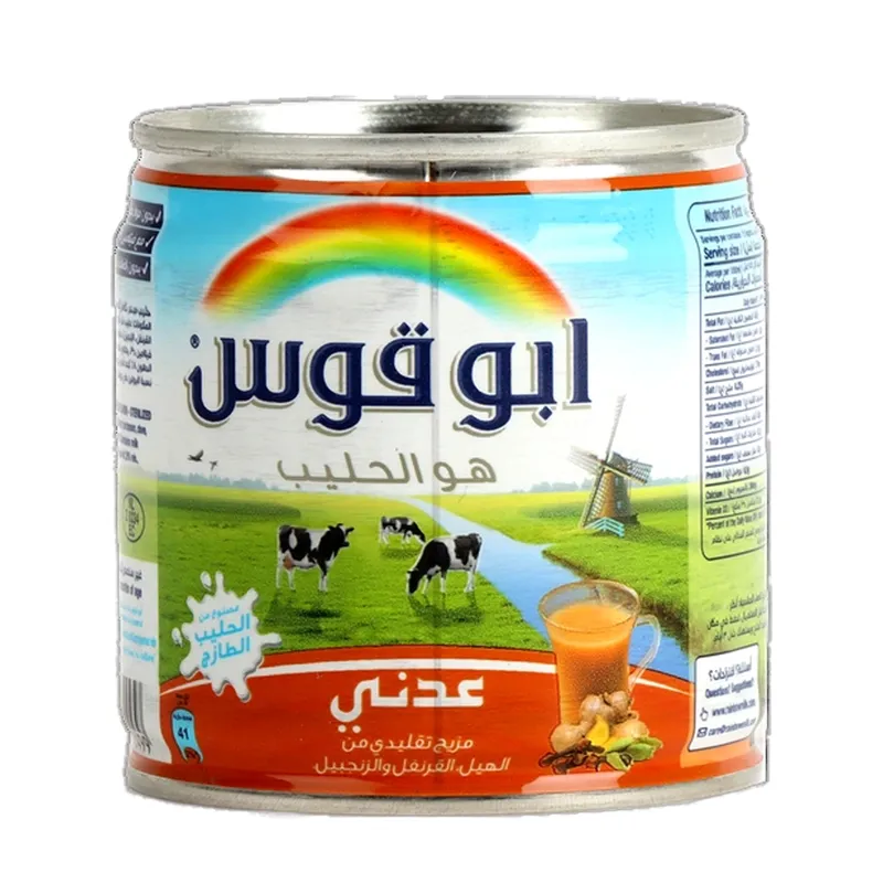 ابوقوس حليب مبخر عدني 170 مل