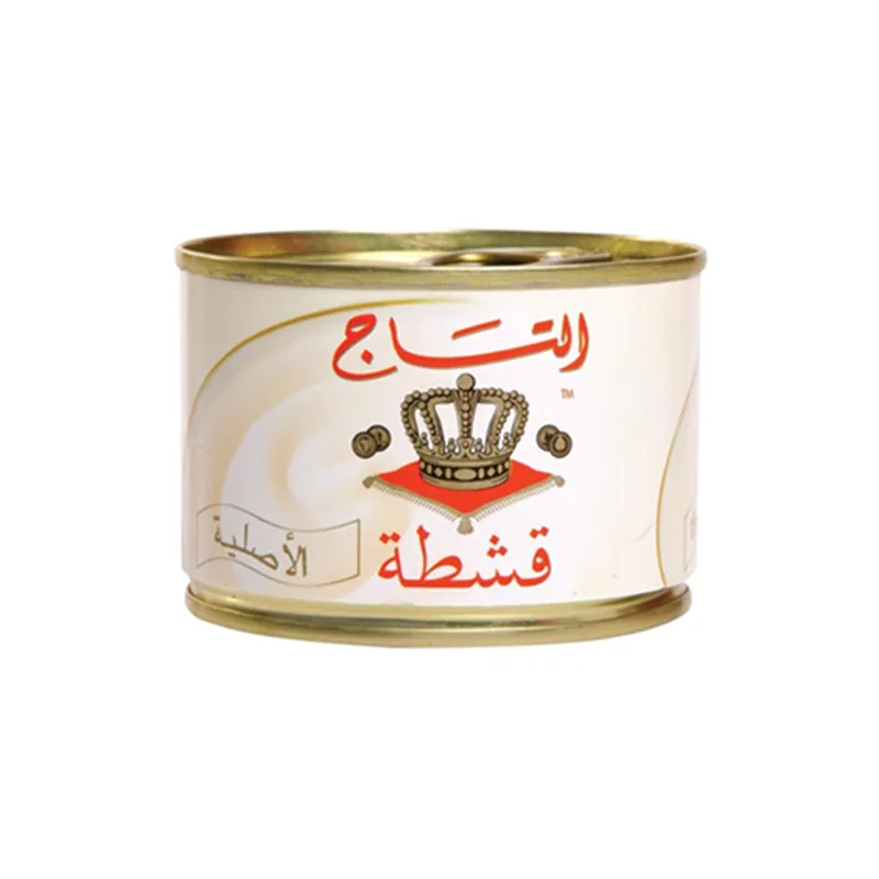 قشطة التاج ساده الاصلية 155جم