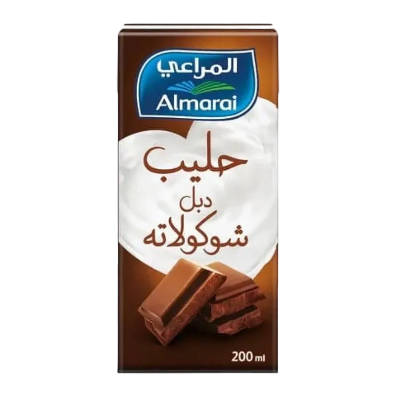 المراعي حليب دبل شوكولاتة 200مل