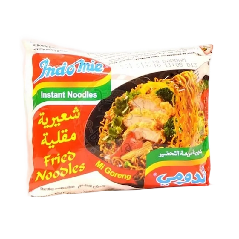 اندومي شعيرية مقلية 80جم