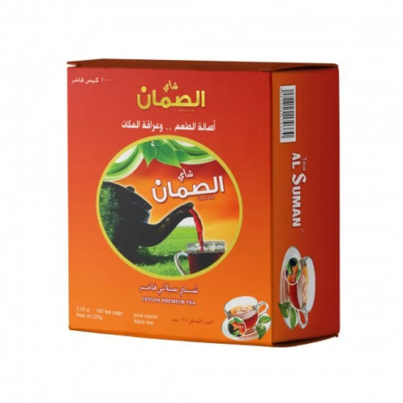 الصمان شاي سيلاني فاخر 100كيس